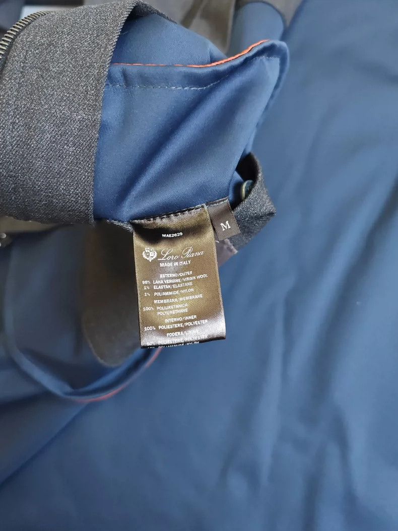 Loro Piana Loro Piana Wool Windproof Jacket Coat Size US M / EU 48-50 / 2 - 6 Thumbnail