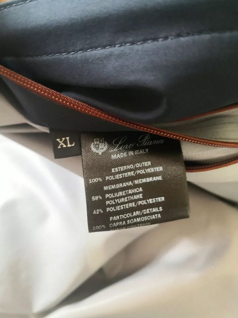 Loro Piana Loro Piana Rain System Waterproof Jacket Size US XL / EU 56 / 4 - 6 Thumbnail