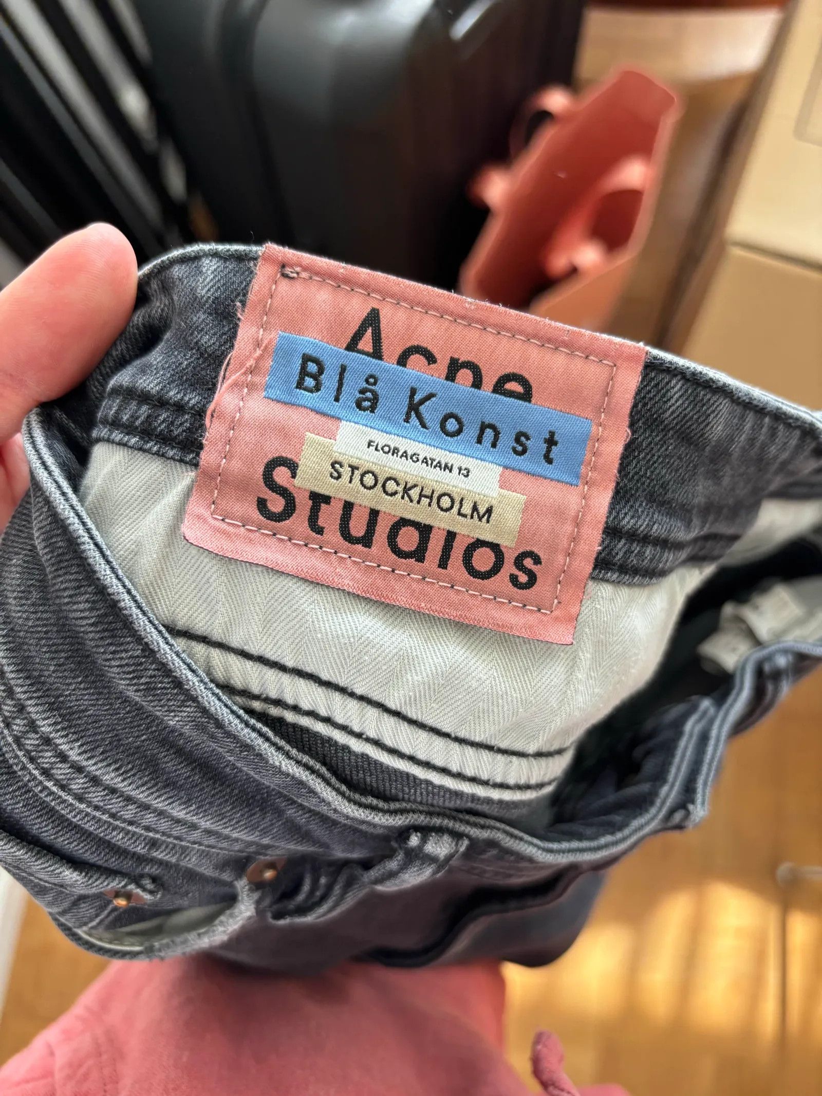 Acne Studios Acne Studios Melk used black Jeans Size US 28 / EU 44 - 2 Thumbnail