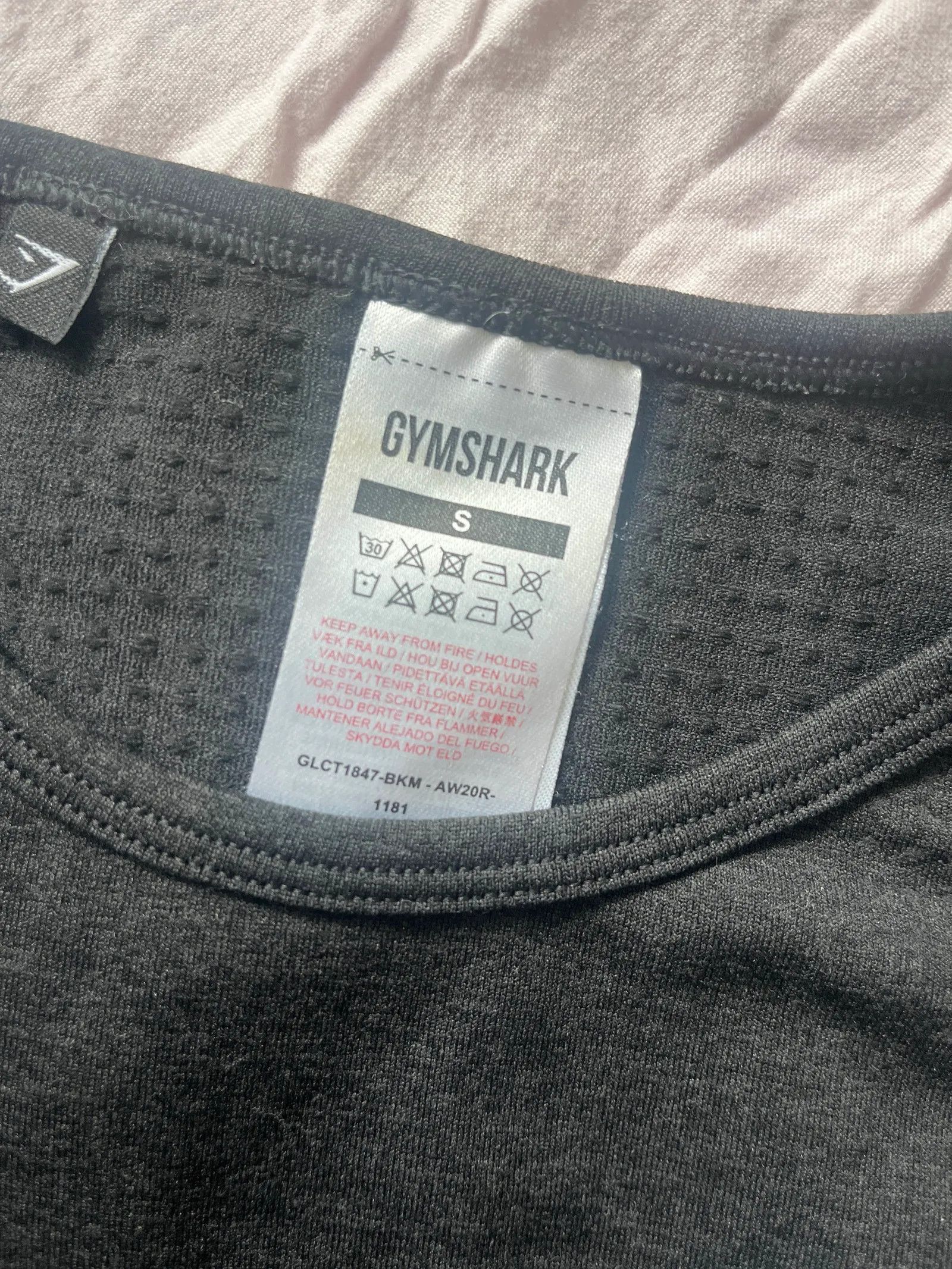 Gymshark Gymshark VITAL SEAMLESS CROP TOP Sweater Size S / US 4 / IT 40 - 2 Thumbnail