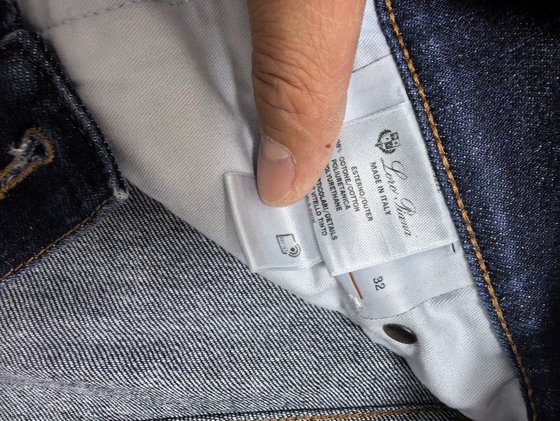 Ermenegildo Zegna Loro Piana Men's Blue Denim Jeans Size US 32 / EU 48 - 6 Thumbnail