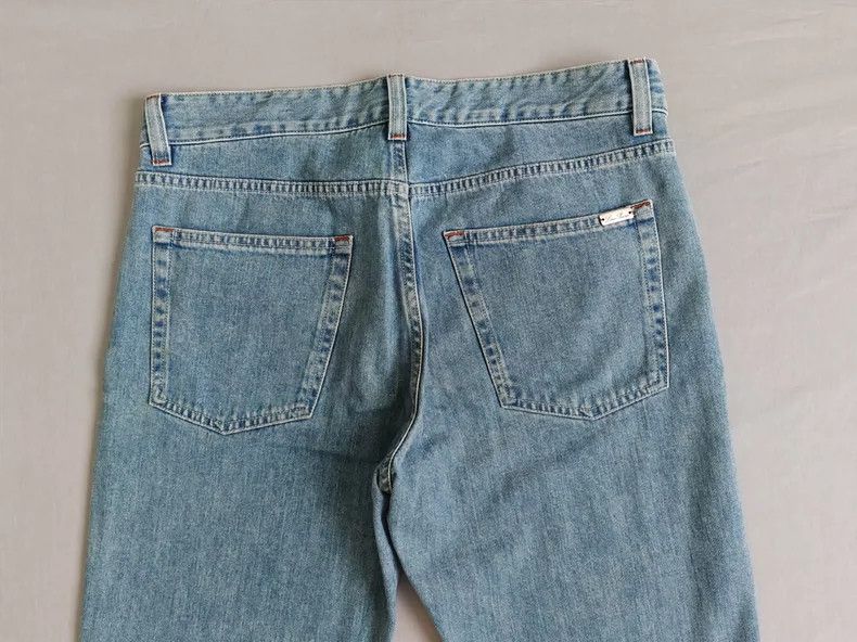 Ermenegildo Zegna Loro Piana Men's Light Blue Jeans Size US 33 - 6 Thumbnail