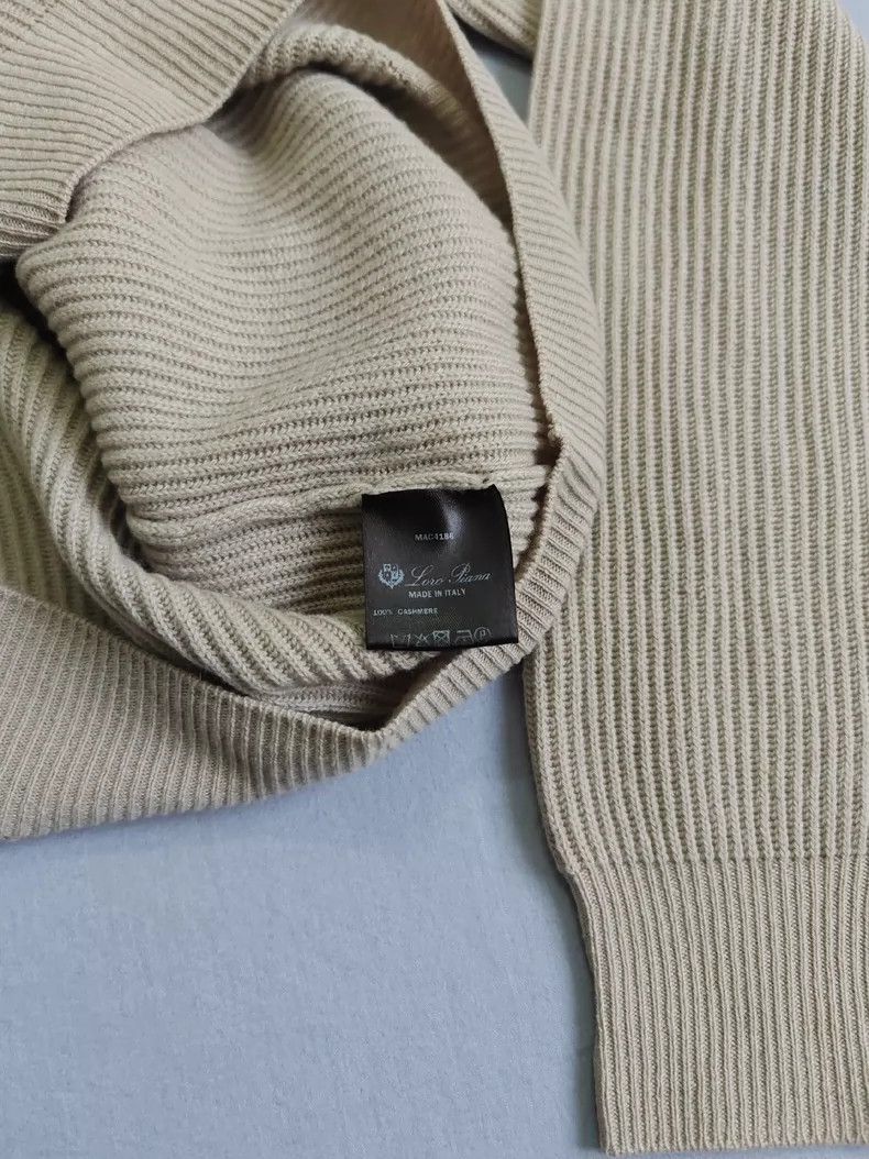 Loro Piana Loro Piana Ribbed Cashmere Sweater Size US M / EU 48-50 / 2 - 4 Thumbnail