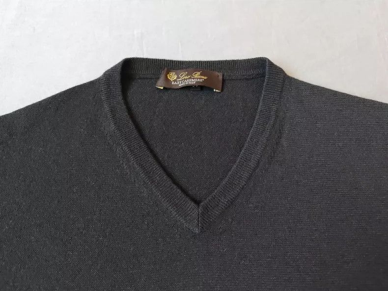 Ermenegildo Zegna Loro Piana Baby Cashmere Sweater Size US M / EU 48-50 / 2 - 2 Thumbnail
