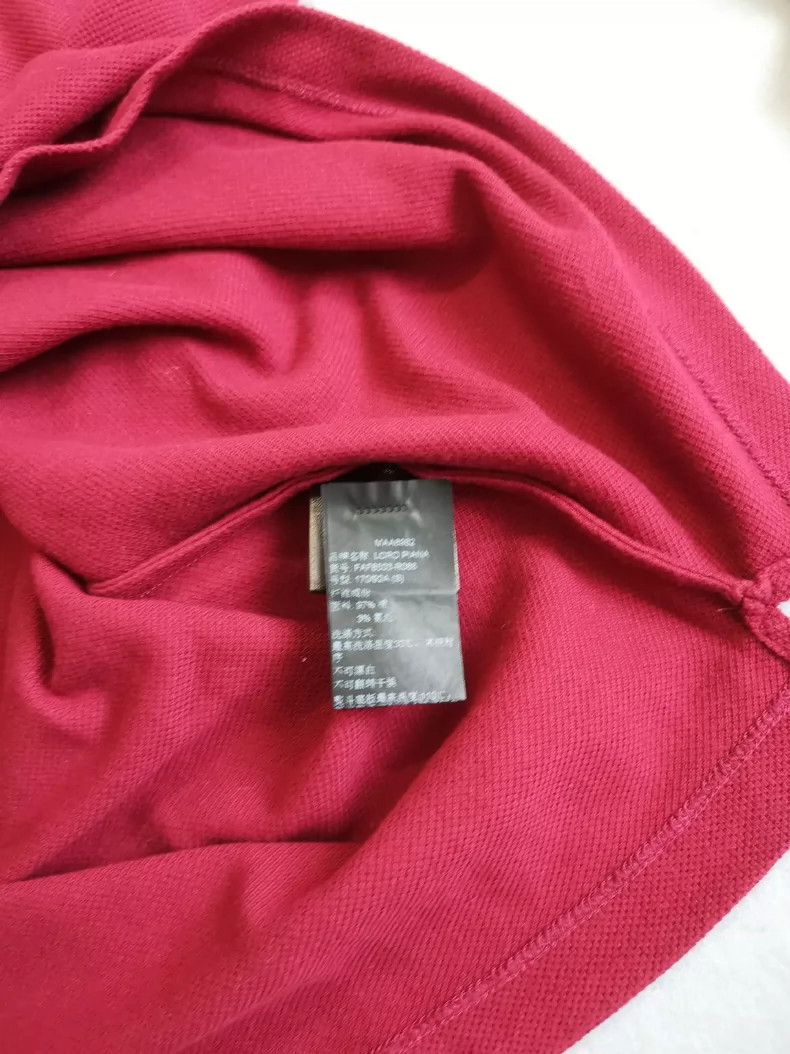Loro Piana Loro Piana Long Sleeve Polo Shirt Size US S / EU 44-46 / 1 - 4 Thumbnail
