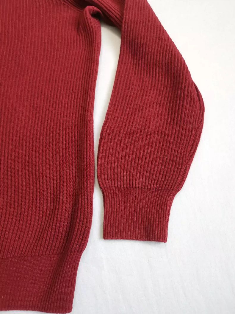 Loro Piana Loro Piana Burgundy Cashmere Sweater Size US M / EU 48-50 / 2 - 6 Thumbnail
