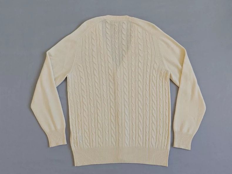 Loro Piana Loro Piana Baby Cashmere Cable Knit Cardigan Size US L / EU 52-54 / 3 - 7 Thumbnail