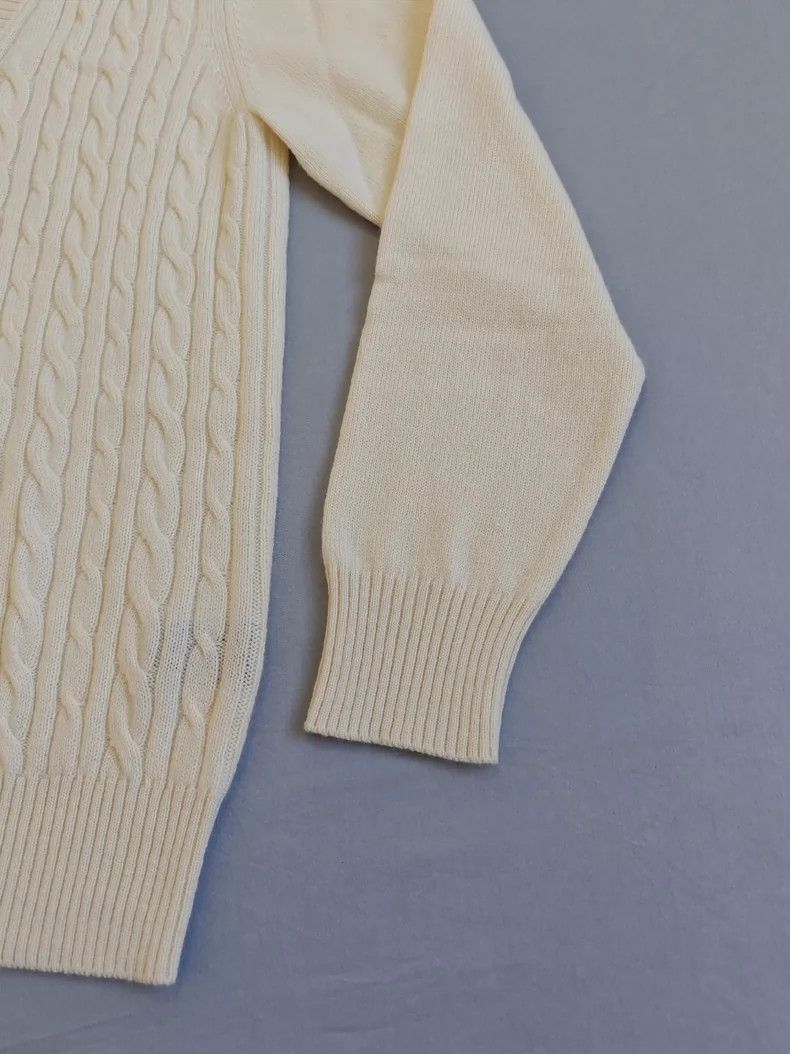 Loro Piana Loro Piana Baby Cashmere Cable Knit Cardigan Size US L / EU 52-54 / 3 - 8 Thumbnail