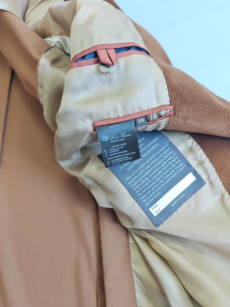 Loro Piana Loro Piana Corduroy Blazer Jacket Size US L / EU 52-54 / 3 - 4 Thumbnail