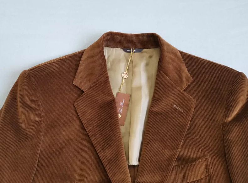Loro Piana Loro Piana Corduroy Blazer Jacket Size US L / EU 52-54 / 3 - 2 Thumbnail