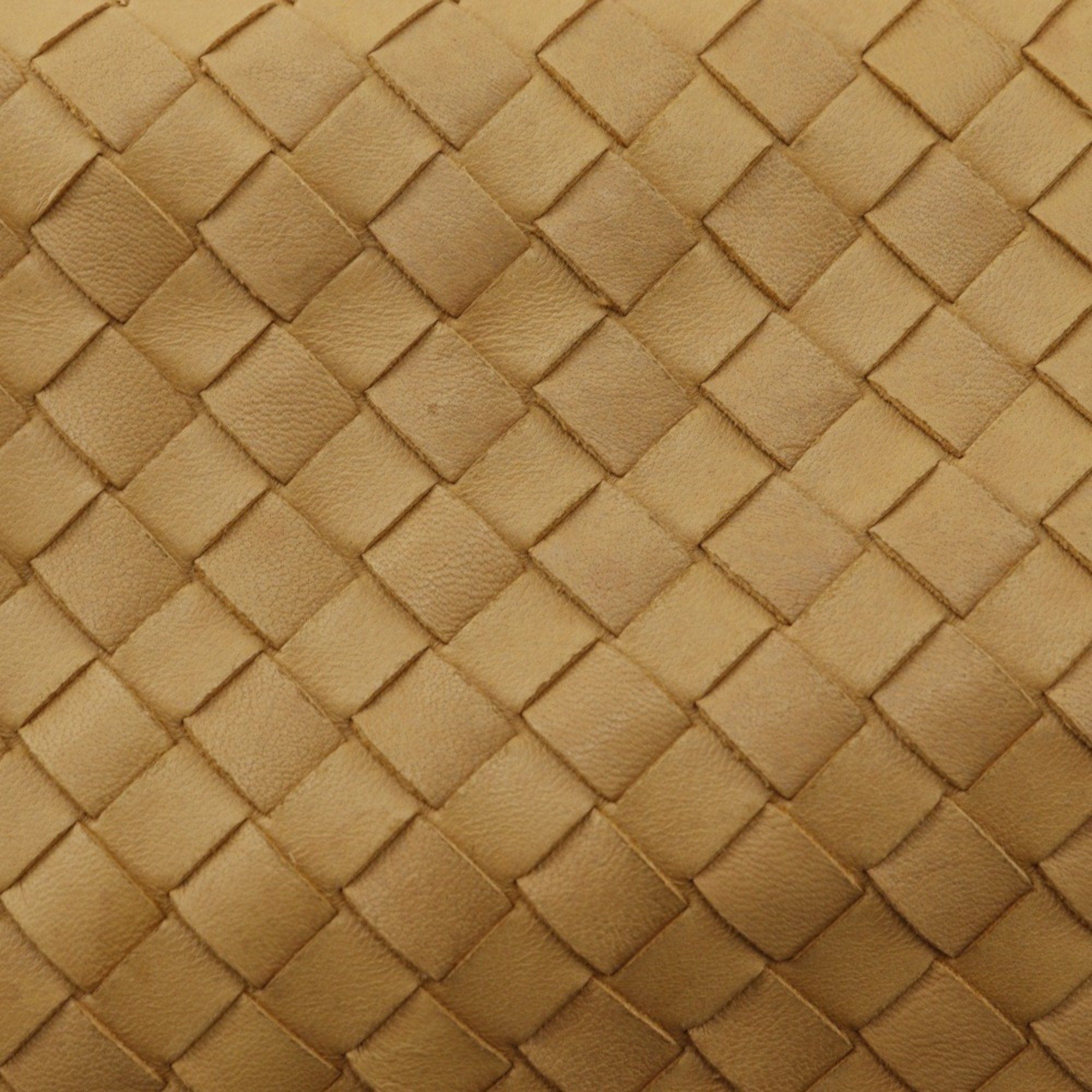 Bottega Veneta Bottega Veneta Intrecciato Shoulder Bag 145555 V0016, Beige Calfskin, Women's Size ONE SIZE - 10 Thumbnail