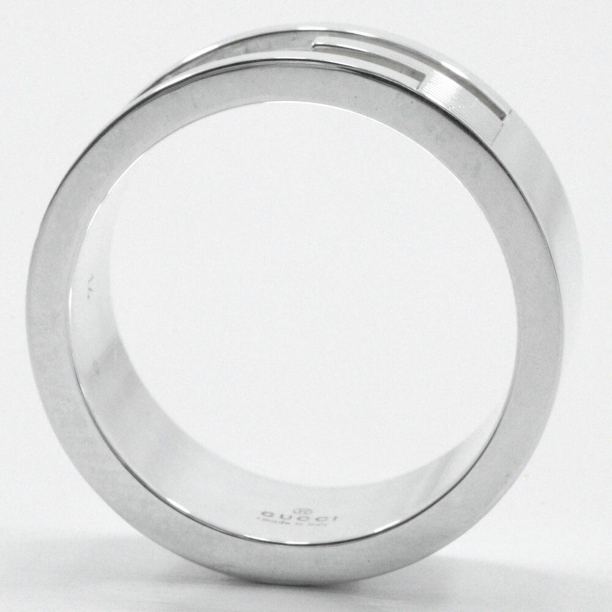 Gucci Gucci Branded G Ring, Size 13, 925 Sterling Silver, Approx. 7.9g, Women's, I213023109 Size ONE SIZE - 3 Thumbnail