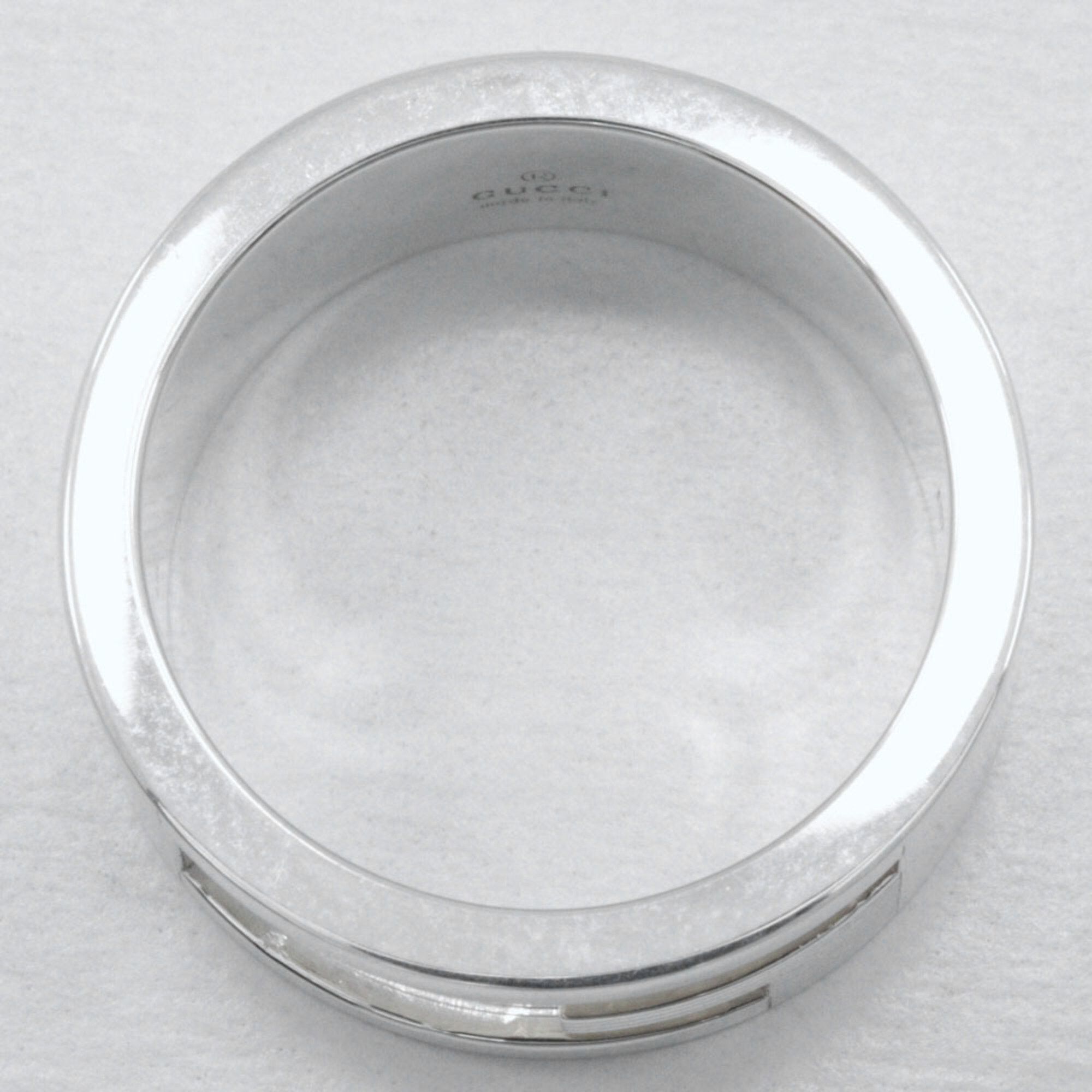 Gucci Gucci Branded G Ring, Size 13, 925 Sterling Silver, Approx. 7.9g, Women's, I213023109 Size ONE SIZE - 5 Thumbnail