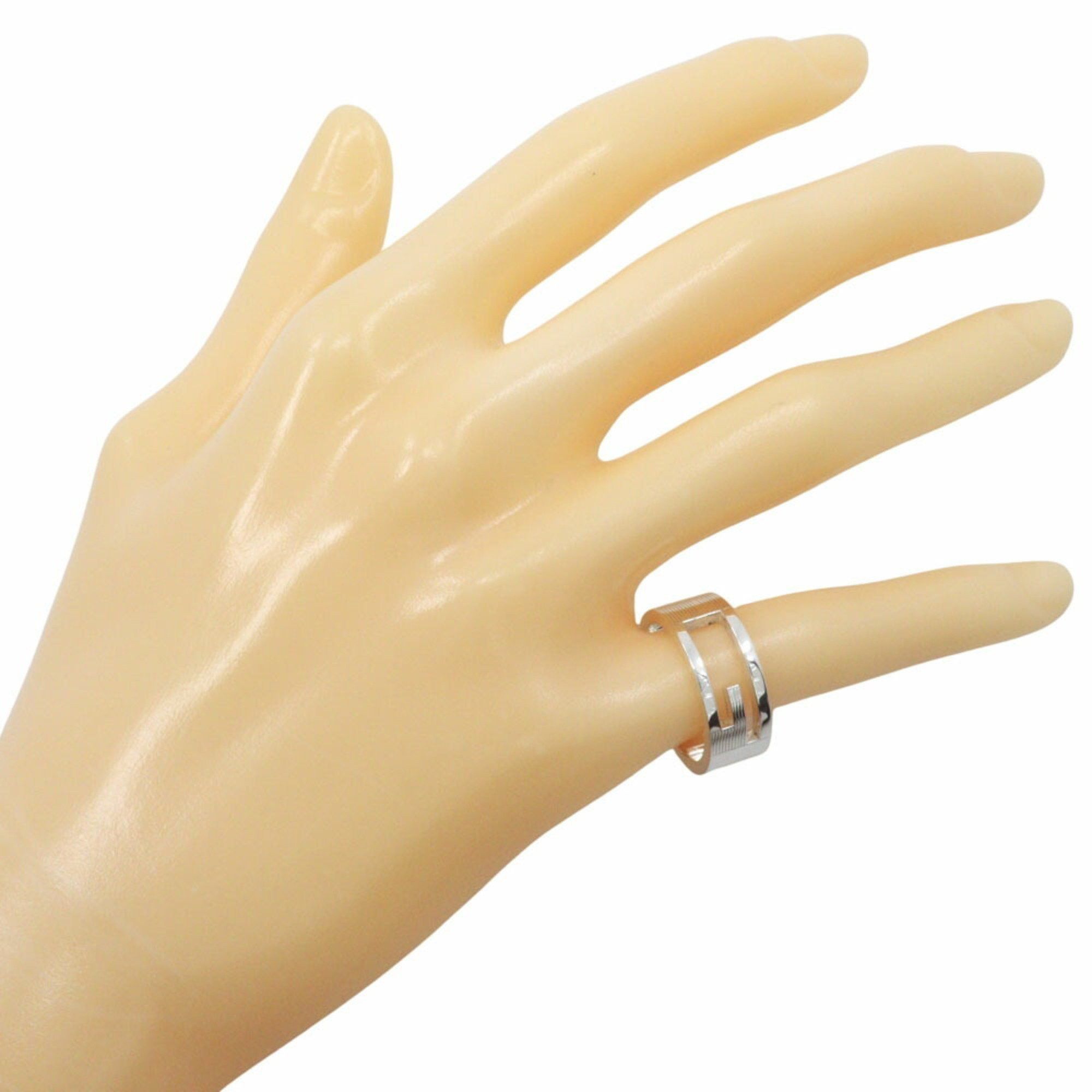 Gucci Gucci Branded G Ring, Size 13, 925 Sterling Silver, Approx. 7.9g, Women's, I213023109 Size ONE SIZE - 2 Thumbnail