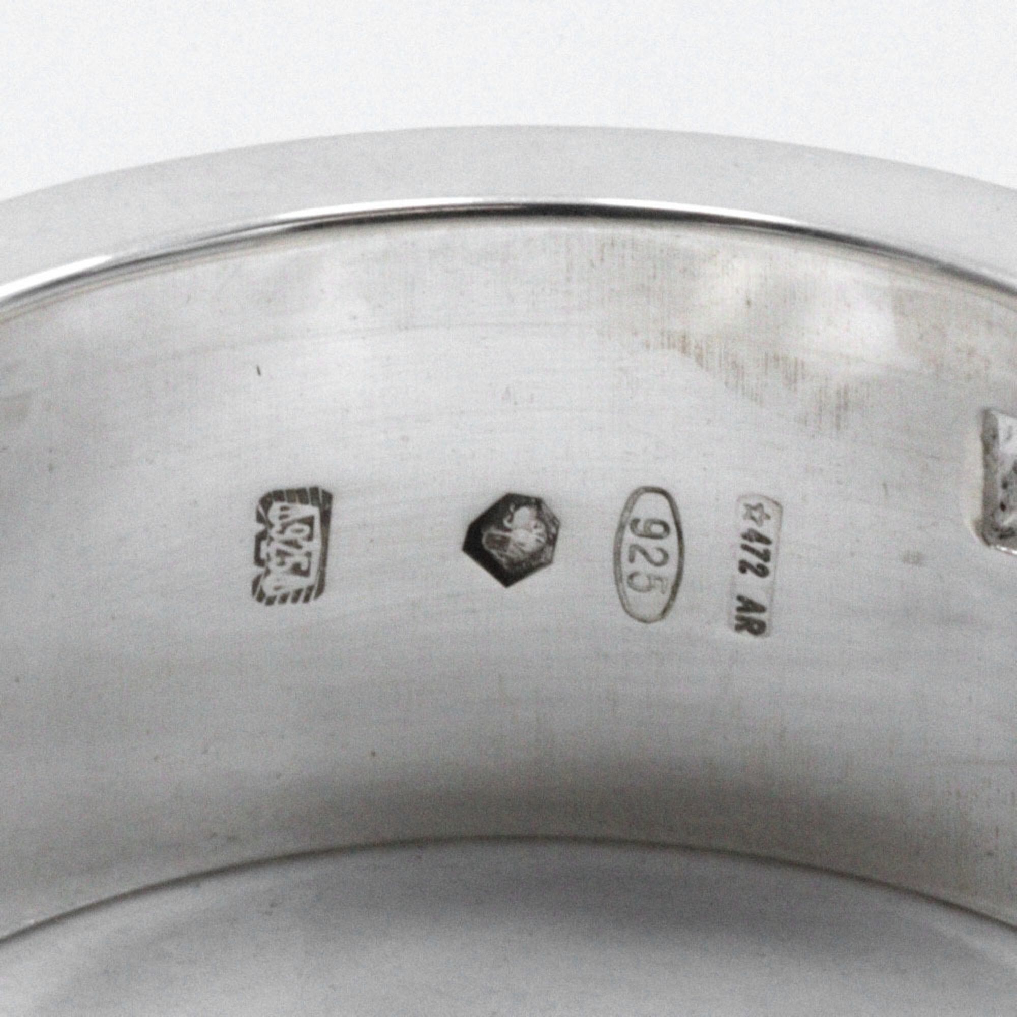 Gucci Gucci Branded G Ring, Size 13, 925 Sterling Silver, Approx. 7.9g, Women's, I213023109 Size ONE SIZE - 7 Thumbnail