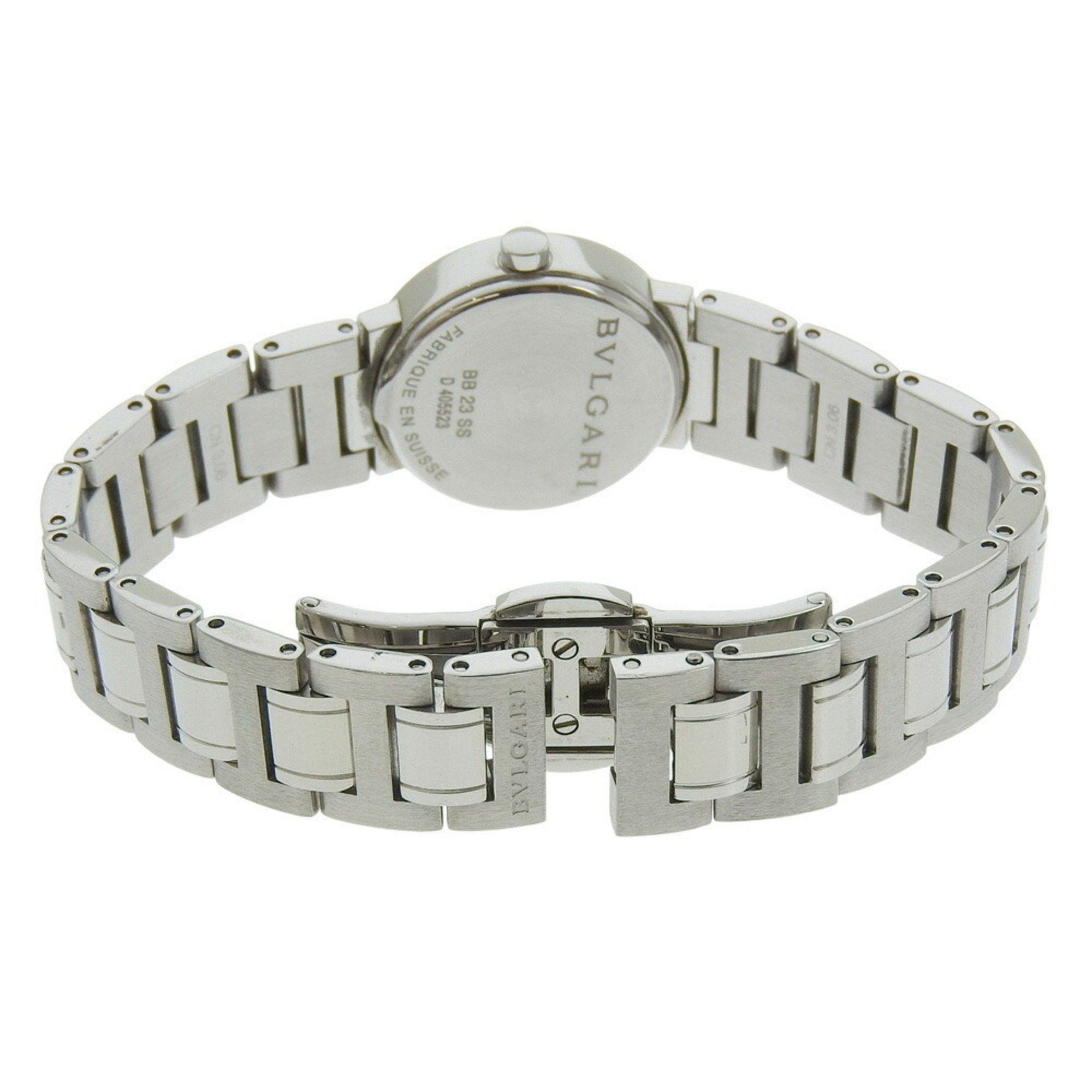 Bvlgari Bvlgari Watch BB23SS Stainless Steel Quartz Analog Display White Dial Women's Size ONE SIZE - 4 Thumbnail
