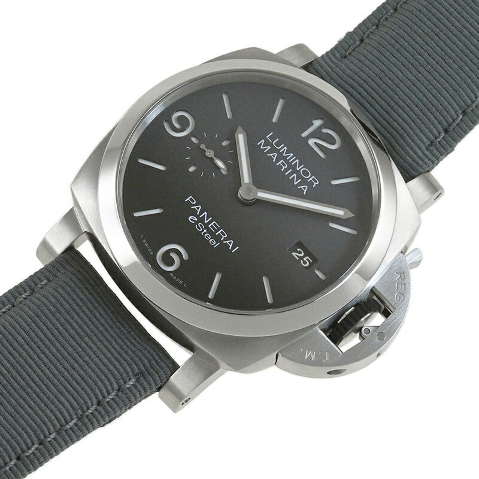 Panerai PANERAI Luminor Marina Grigio Roccia Watch 44mm PAM01358 Size ONE SIZE - 5 Thumbnail