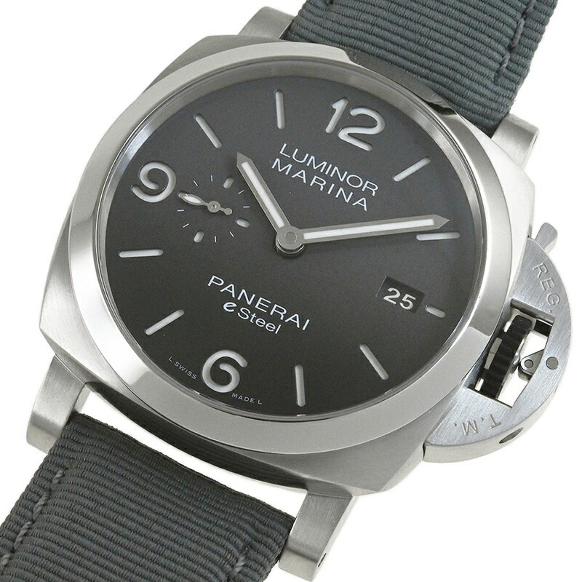 Panerai PANERAI Luminor Marina Grigio Roccia Watch 44mm PAM01358 Size ONE SIZE - 2 Thumbnail