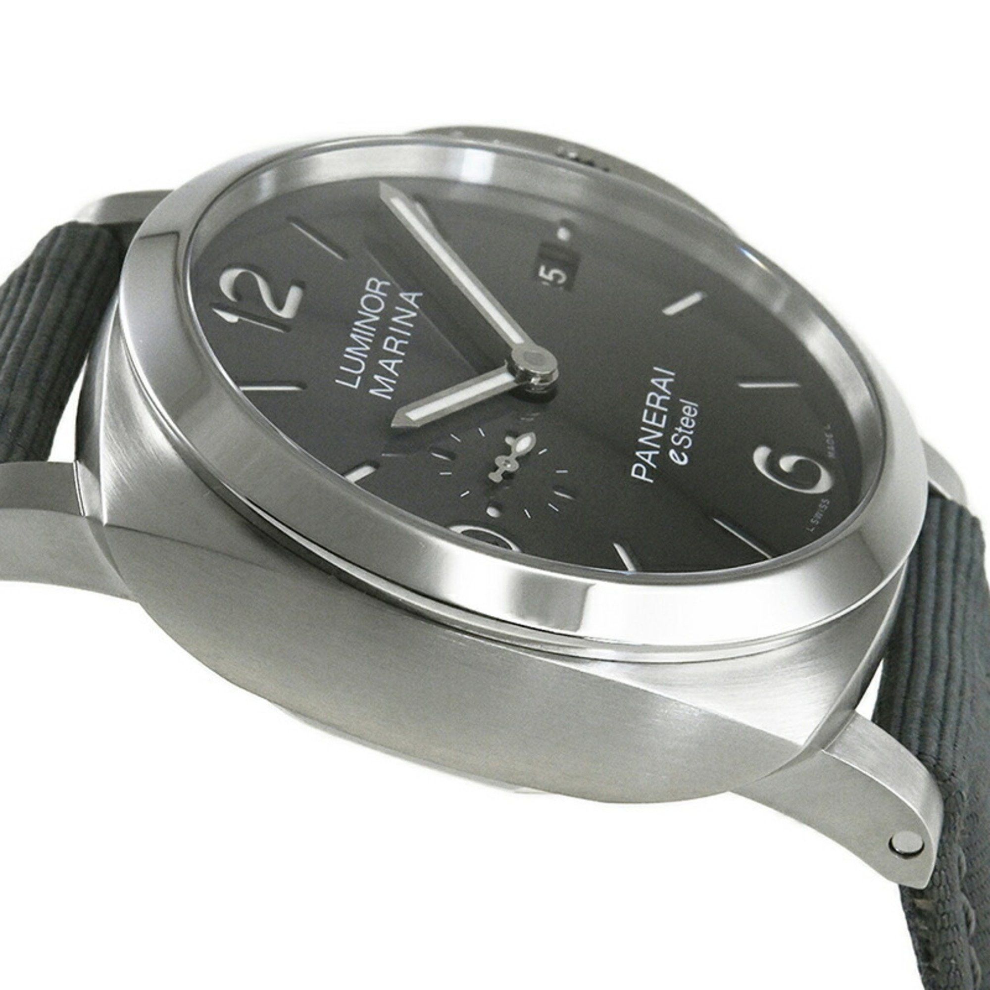 Panerai PANERAI Luminor Marina Grigio Roccia Watch 44mm PAM01358 Size ONE SIZE - 4 Thumbnail