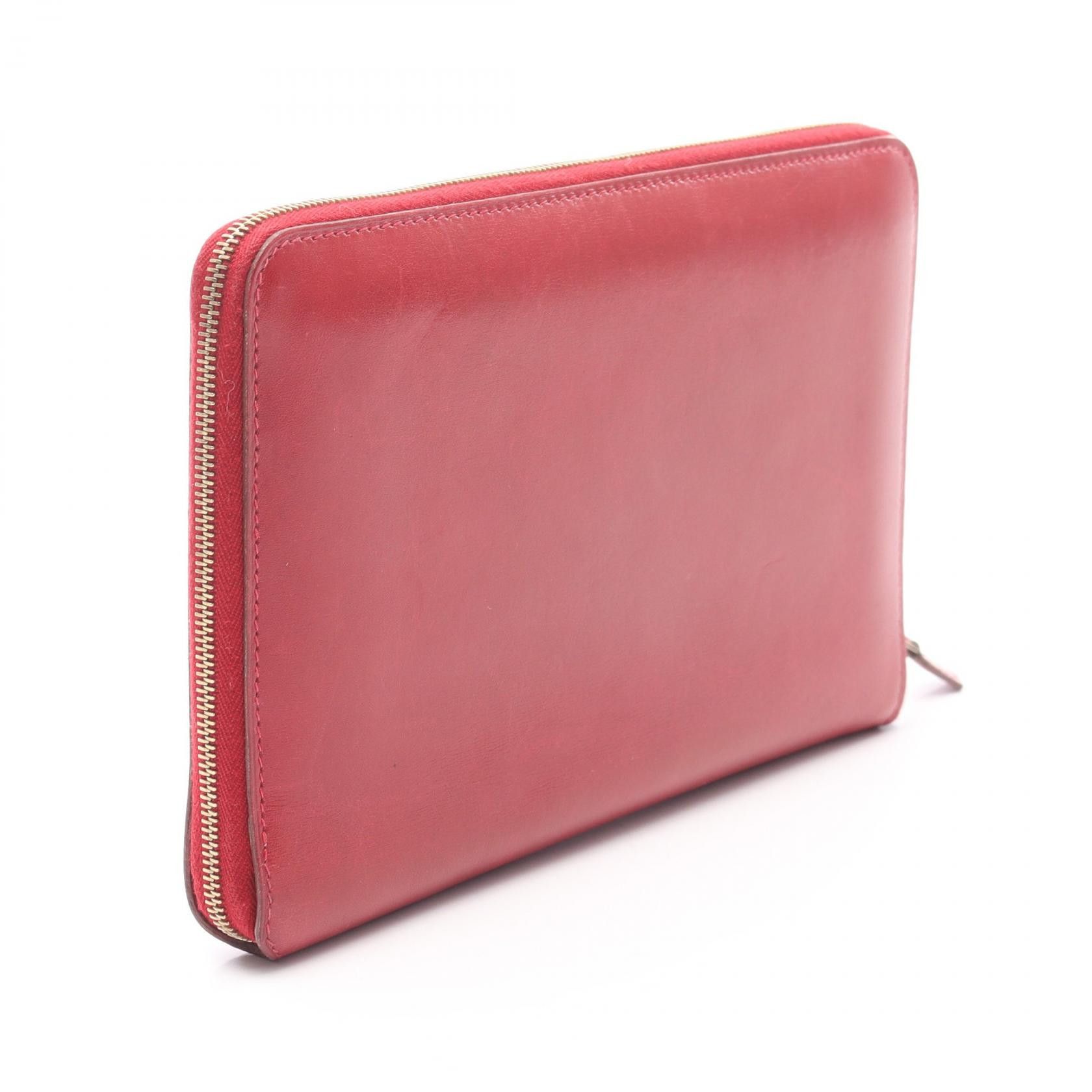 Hermes Hermes Hermes Charlie Box Calf Long Wallet Leather Long Wallet Stamp C (1999) Size ONE SIZE - 2 Thumbnail