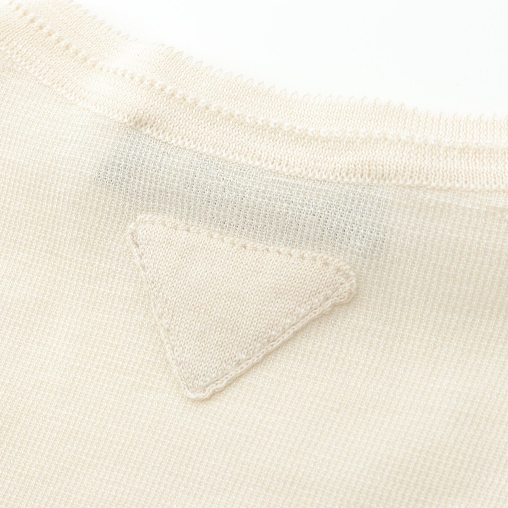 Prada Prada Prada P25N65 Silk Cotton Cardigan Cotton Tops P25N65 Size ONE SIZE - 6 Thumbnail