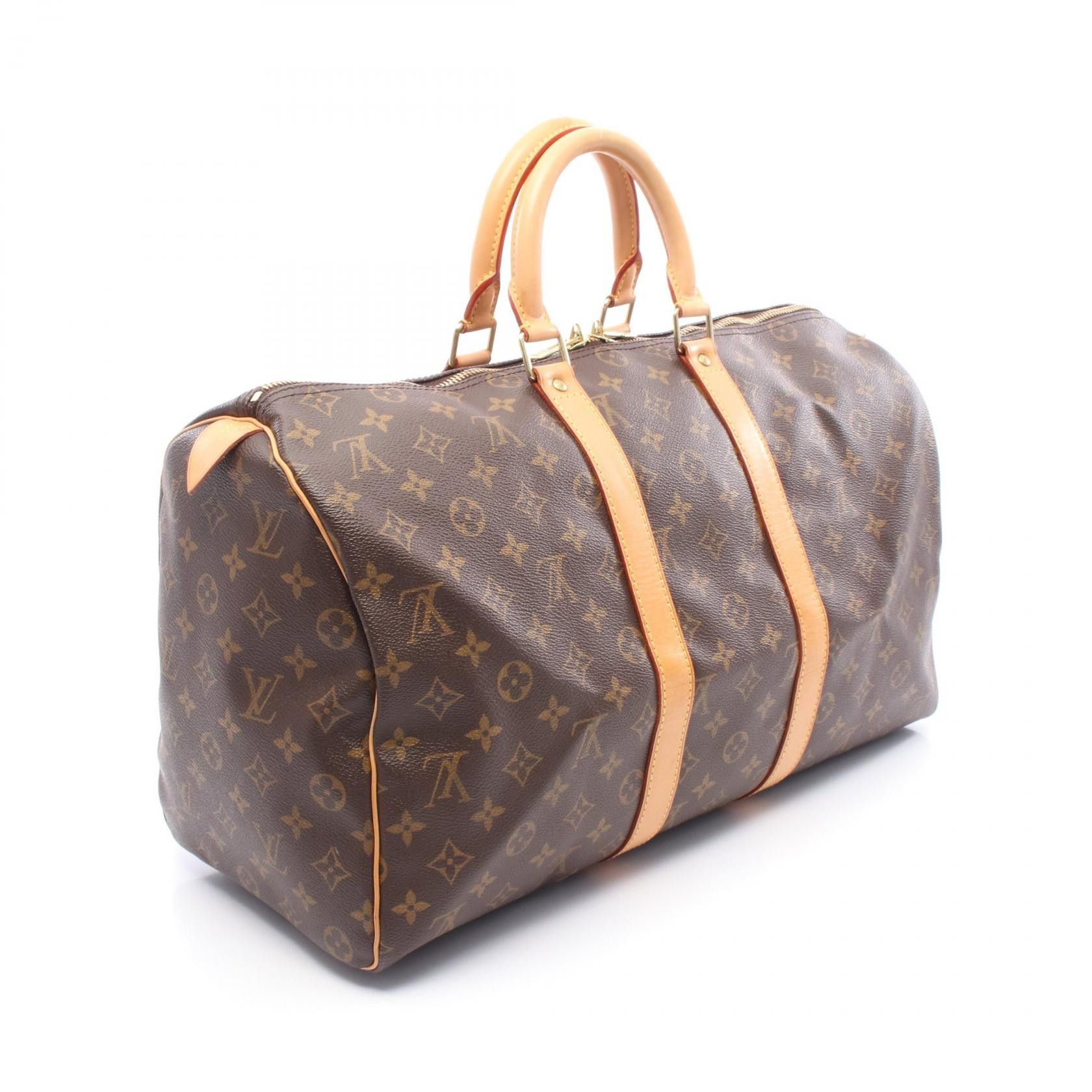 Louis Vuitton Louis Vuitton Louis Vuitton Keepall 45 Monogram Boston Bag Canvas Travel Bag M41428 Size ONE SIZE - 2 Thumbnail