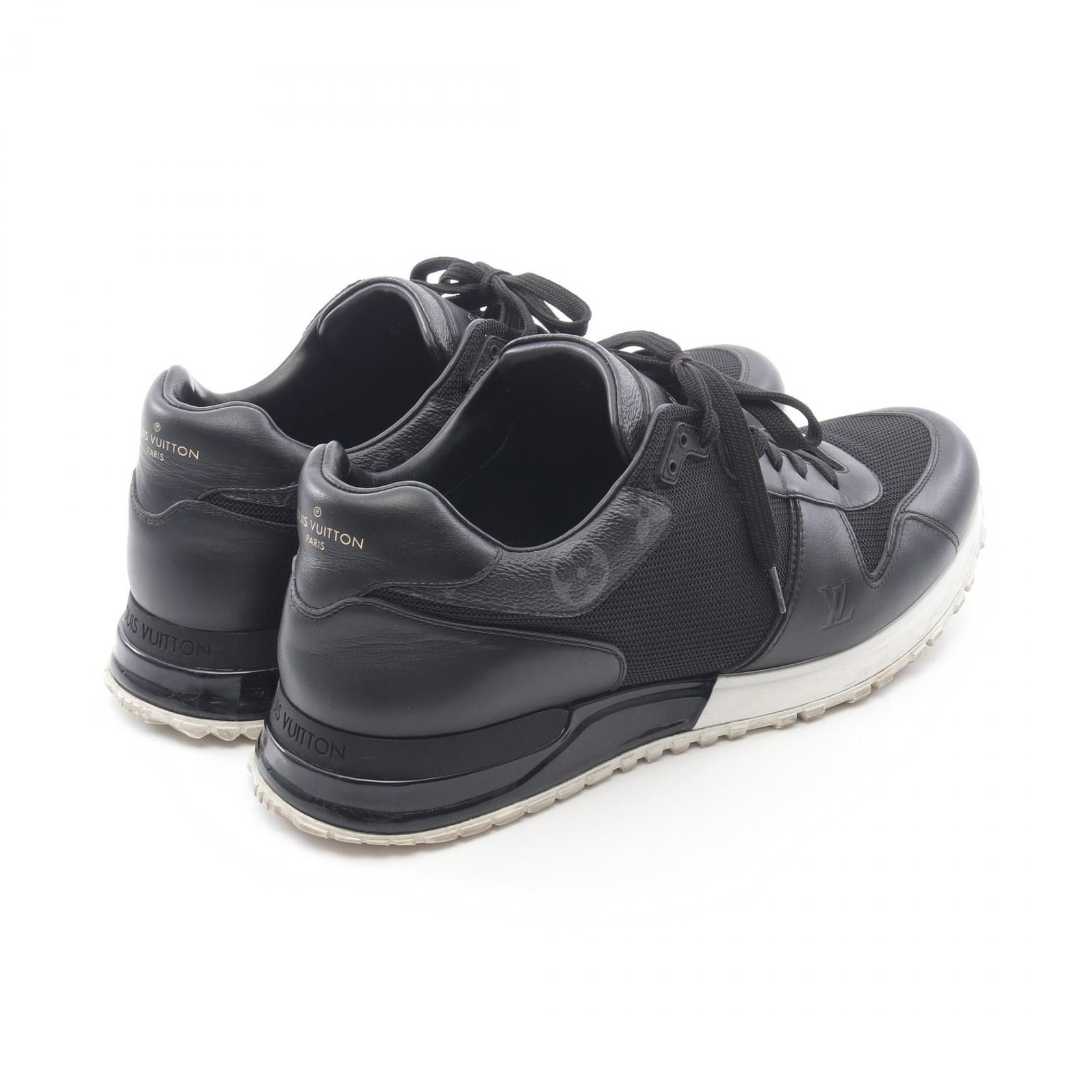 Louis Vuitton Louis Vuitton Louis Vuitton Run Away Line Monogram Leather Canvas Sneakers Canvas Shoes Size ONE SIZE - 2 Thumbnail
