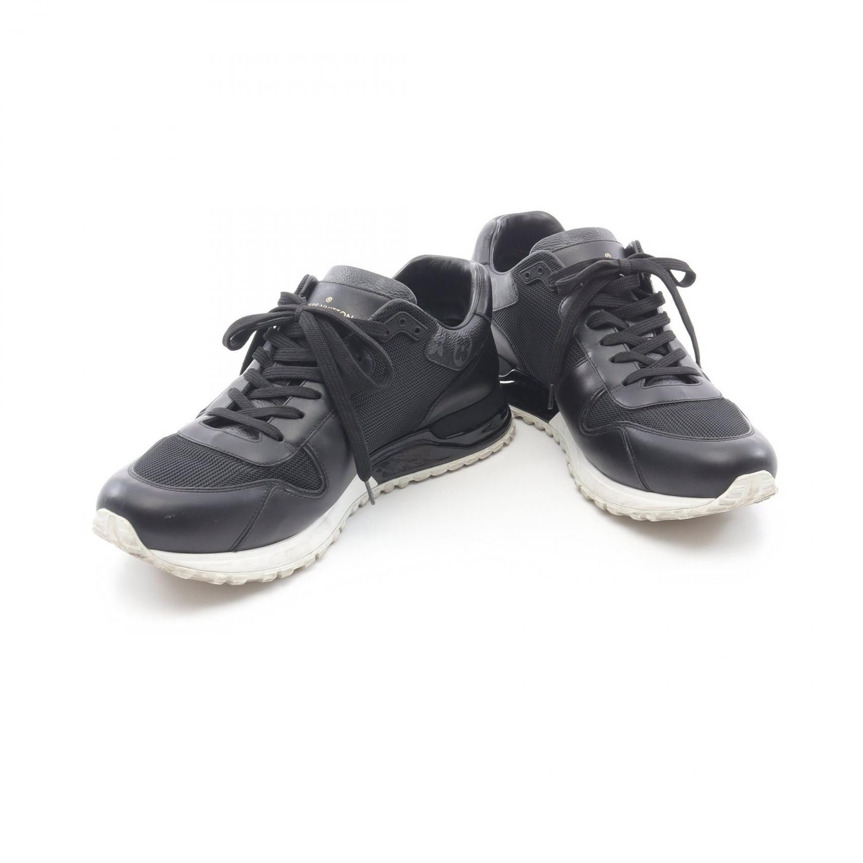 Louis Vuitton Louis Vuitton Louis Vuitton Run Away Line Monogram Leather Canvas Sneakers Canvas Shoes Size ONE SIZE - 3 Thumbnail