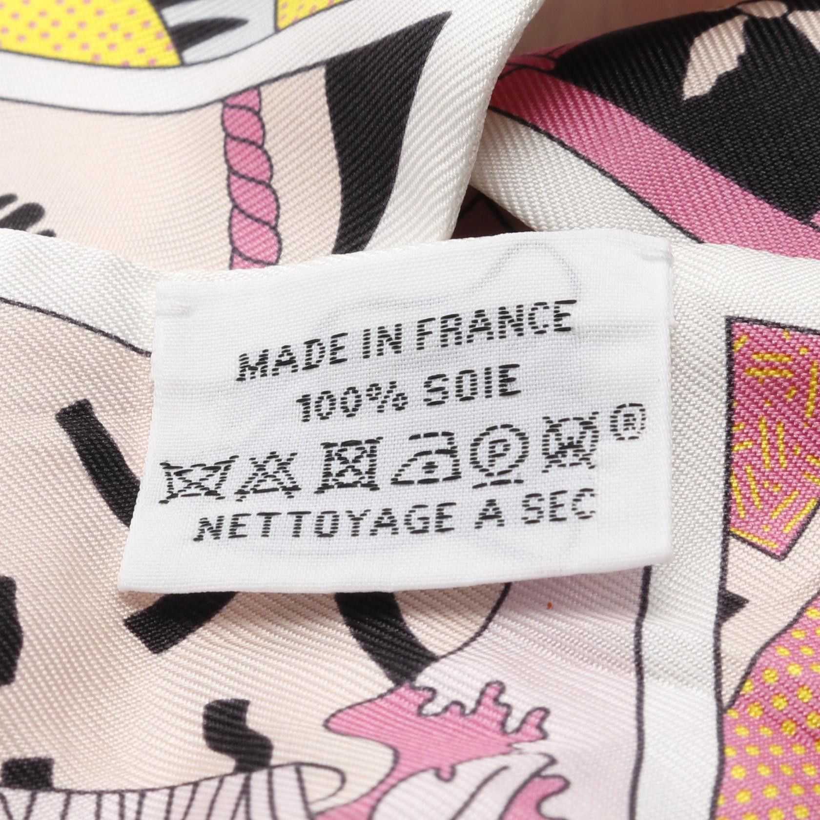 Hermes Hermes Hermes Twilly HERMES FACTORY SUITE Silk Scarf Others Scarf Size ONE SIZE - 3 Thumbnail