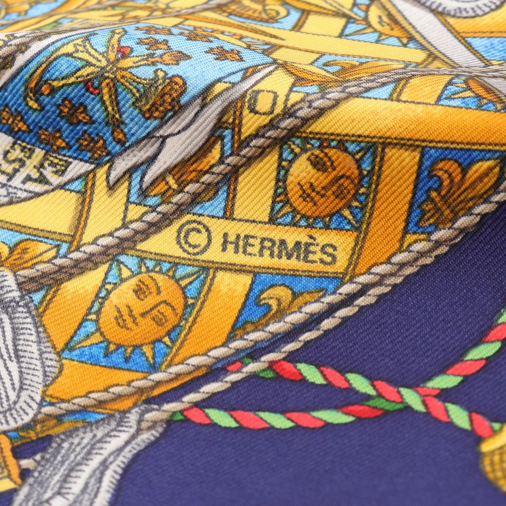 Hermes Hermes Hermes LES TAMBOURS Silk Scarf Others Scarf Size ONE SIZE - 2 Thumbnail
