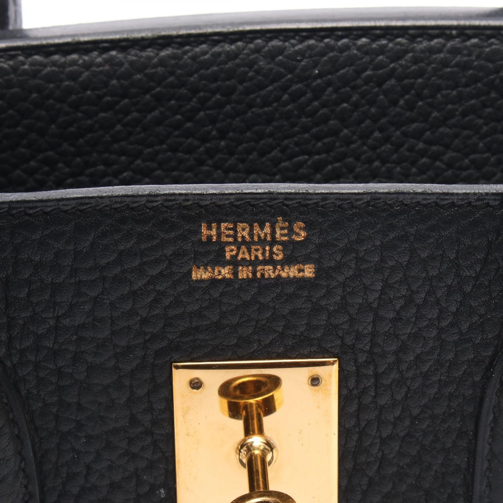 Hermes Hermes Hermes Birkin Ardennes Handbag Leather Handbag Stamp A (1997) Size ONE SIZE - 4 Thumbnail
