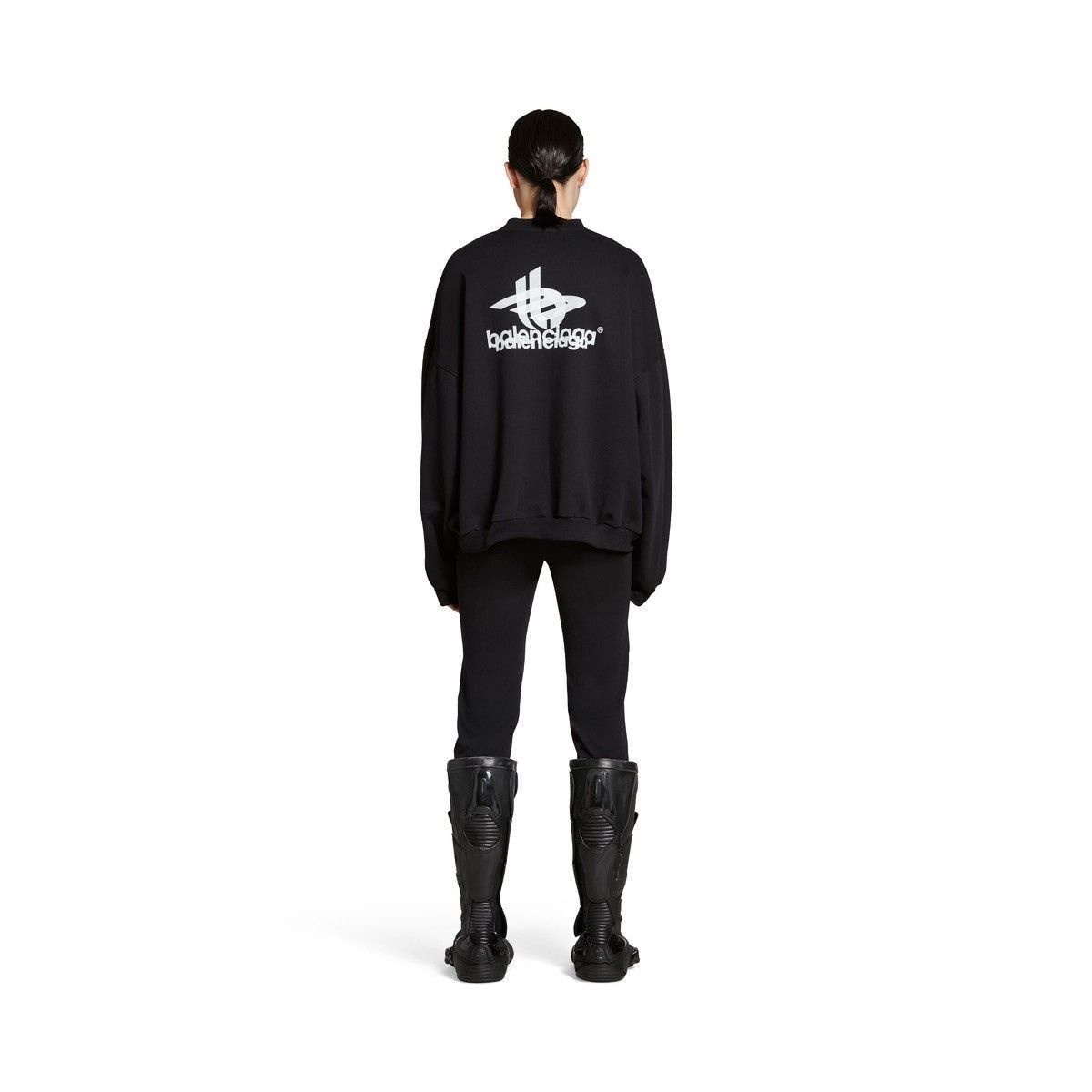 Balenciaga Balenciaga Layered Sports Logo Crewneck Size US XL / EU 56 / 4 - 4 Thumbnail