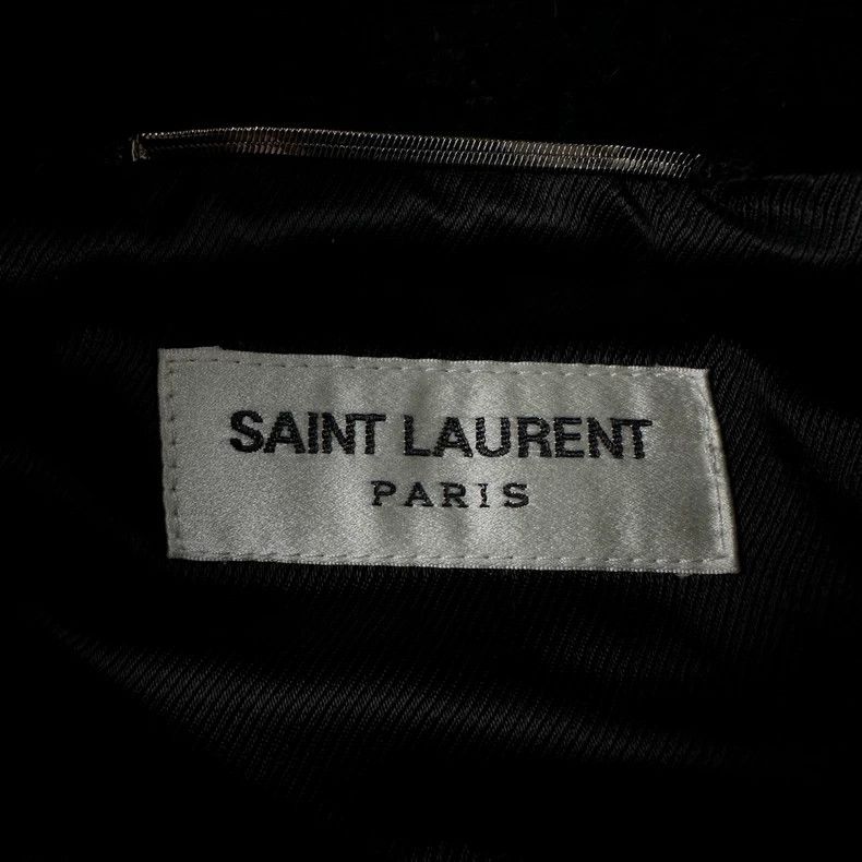 Yves Saint Laurent SAINT LAURENT Wool Button Jacket Size US M / EU 48-50 / 2 - 4 Thumbnail