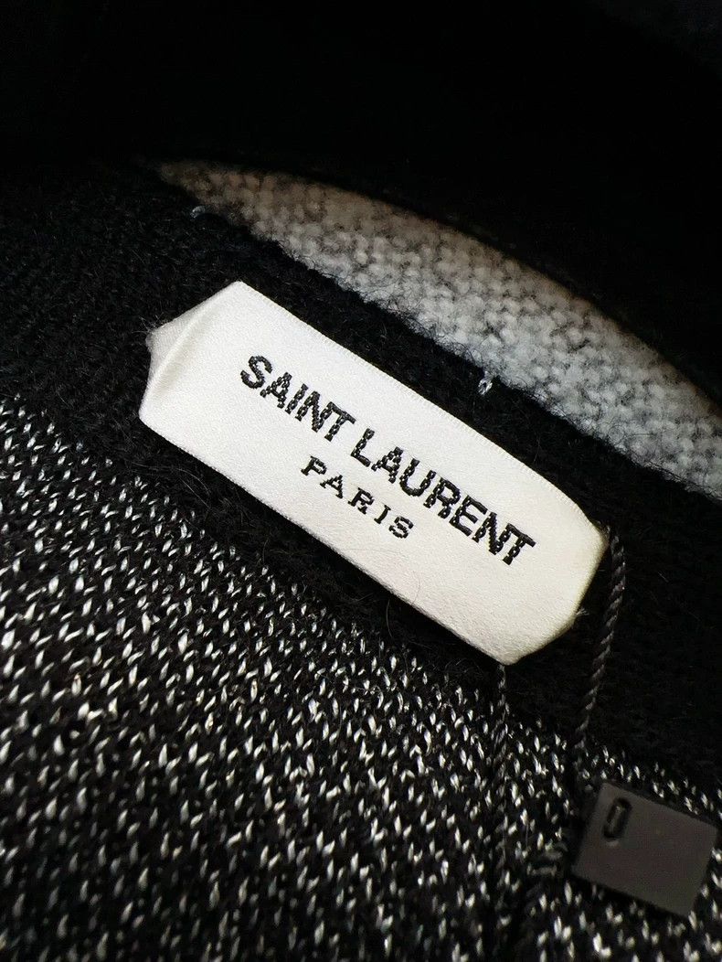 Yves Saint Laurent Saint Laurent Black Music Note Cardigan Size US XS / EU 42 / 0 - 3 Thumbnail