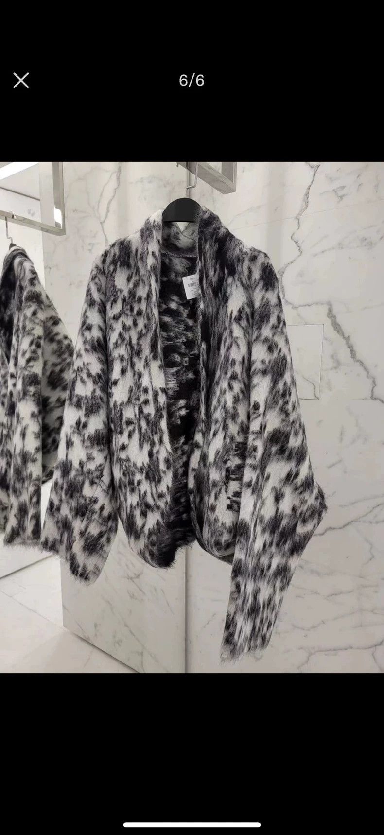 Saint Laurent Paris Saint Laurent Mohair Cardigan Coat Size US XS / EU 42 / 0 - 5 Thumbnail