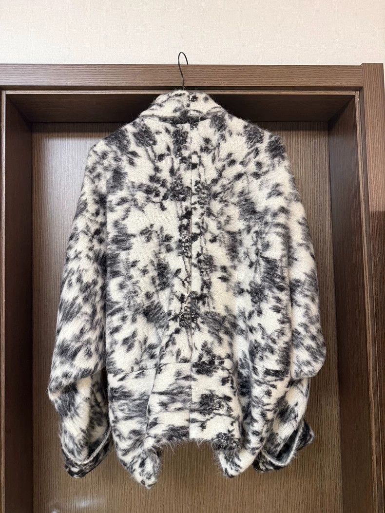 Saint Laurent Paris Saint Laurent Mohair Cardigan Coat Size US XS / EU 42 / 0 - 2 Thumbnail