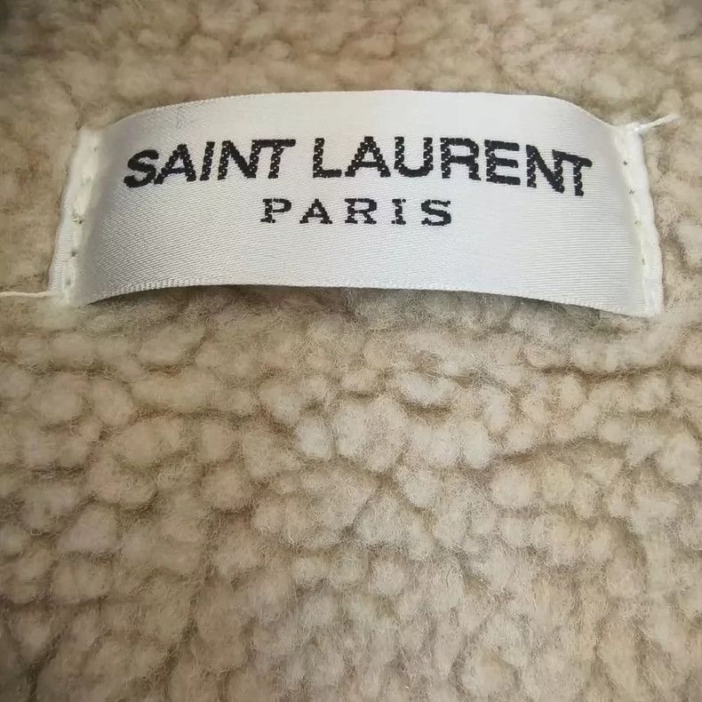 Saint Laurent Paris Saint Laurent Red Plaid Fleece Cotton Shirt Size US M / EU 48-50 / 2 - 3 Thumbnail