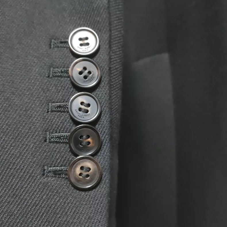 Saint Laurent Paris Saint Laurent 2014FW Le Smoking Wool Coat Size US L / EU 52-54 / 3 - 4 Thumbnail