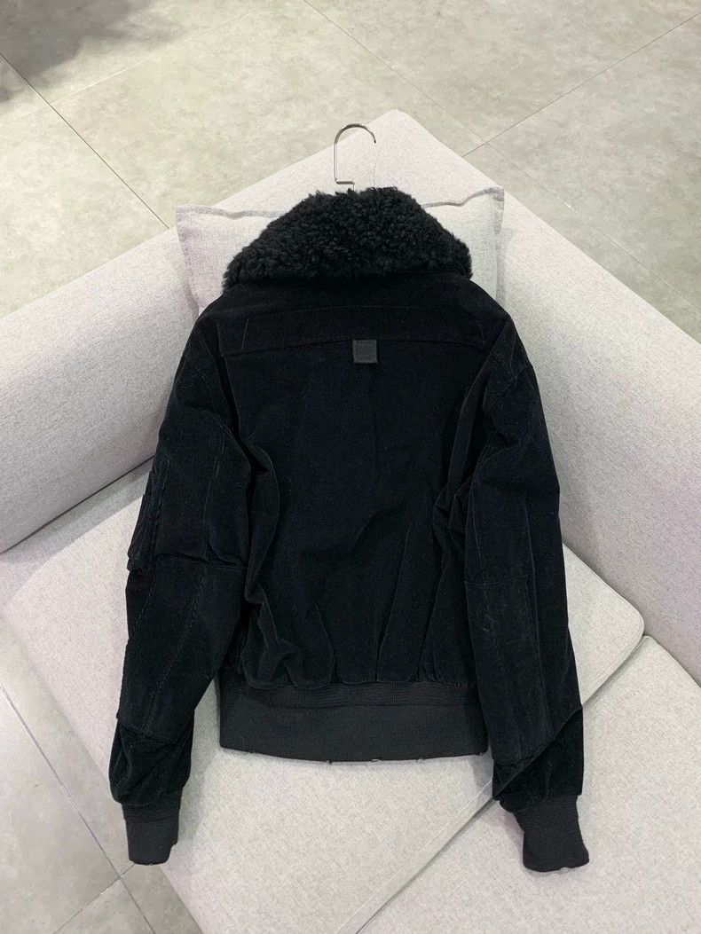 Saint Laurent Paris Saint Laurent Shearling Collar Bomber Jacket Size US M / EU 48-50 / 2 - 2 Thumbnail