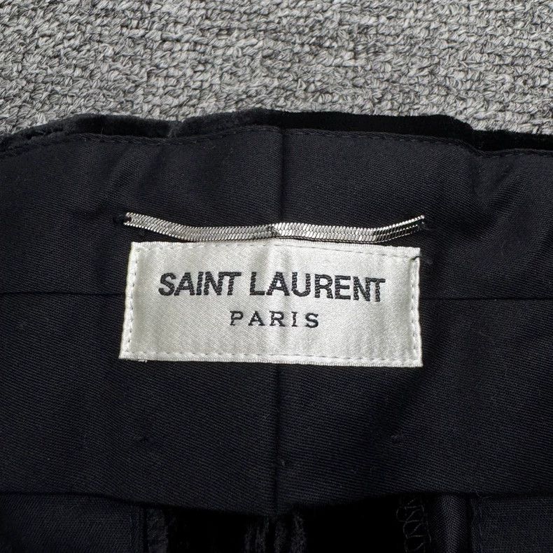 Saint Laurent Paris SLP Velvet Casual Pants Size US 32 / EU 48 - 2 Thumbnail