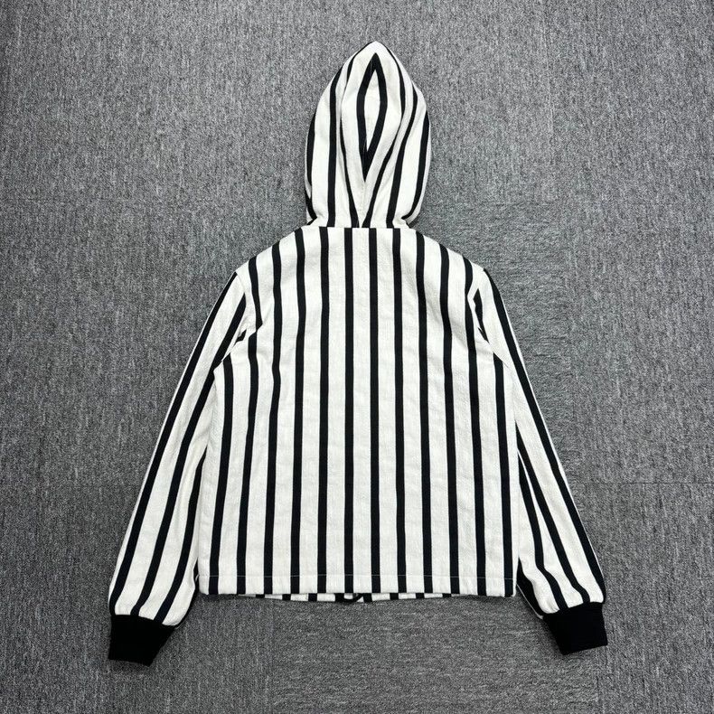 Saint Laurent Paris SLP Striped Hooded Jacket Size US M / EU 48-50 / 2 - 5 Thumbnail