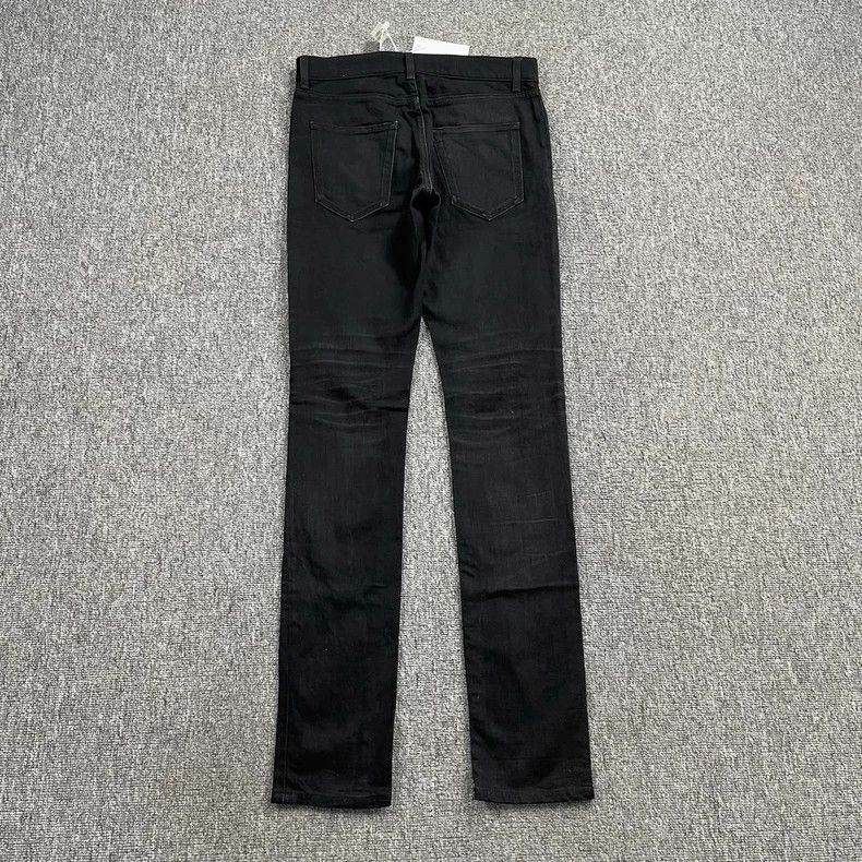 Saint Laurent Paris Saint Laurent Black Skinny Jeans Size US 28 / EU 44 - 2 Thumbnail