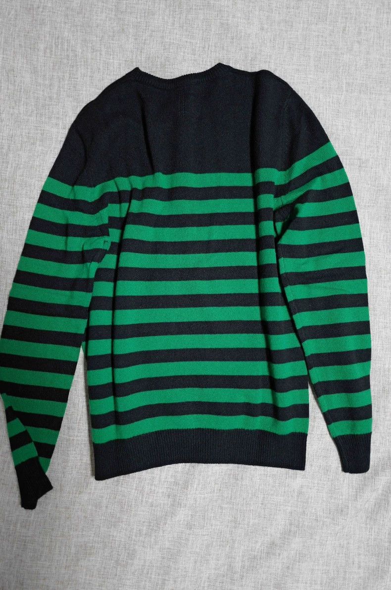 Saint Laurent Paris Saint Laurent Striped Cashmere Sweater Size US XL / EU 56 / 4 - 2 Thumbnail