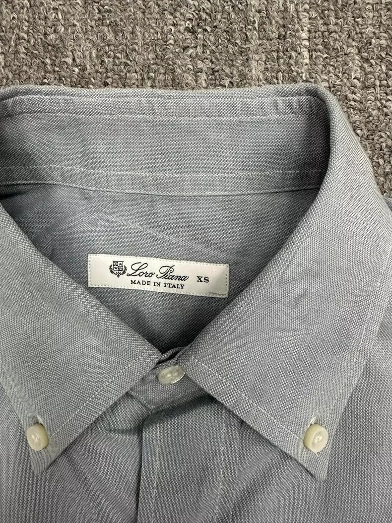 Ermenegildo Zegna Loro Piana LP Pocket Shirt Size US XS / EU 42 / 0 - 2 Thumbnail