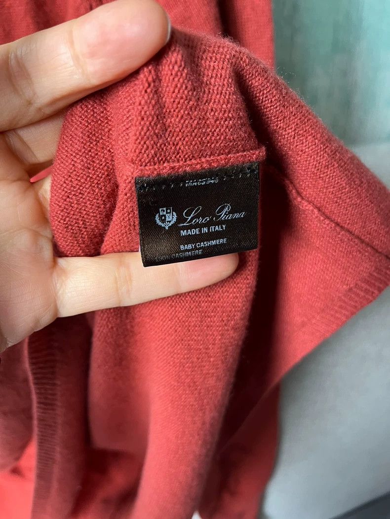 Ermenegildo Zegna Loro Piana Baby Cashmere Sweater Size US L / EU 52-54 / 3 - 3 Thumbnail