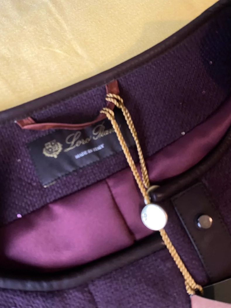 Ermenegildo Zegna Loro Piana Sequin Cashmere Coat Size US M / EU 48-50 / 2 - 3 Thumbnail