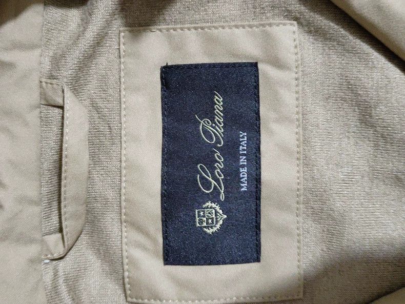 Loro Piana Loro Piana Khaki Hooded Outerwear Size US M / EU 48-50 / 2 - 2 Thumbnail