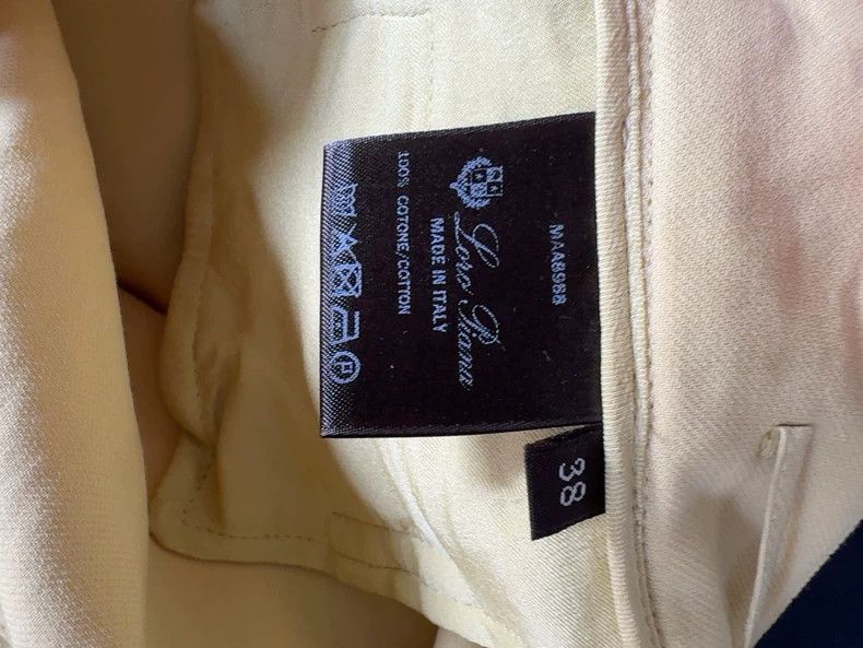Loro Piana Loro Piana Cotton Flared Cropped Pants Size US 30 / EU 46 - 3 Thumbnail