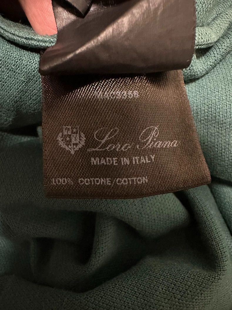 Loro Piana Loro Piana Classic Short Sleeve Polo Size US XXL / EU 58 / 5 - 6 Thumbnail