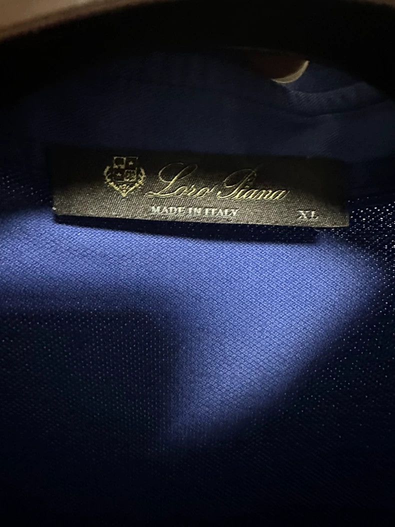 Loro Piana Loro Piana Classic Short Sleeve Polo Size US XL / EU 56 / 4 - 3 Thumbnail